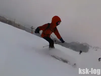 Insta360x3で自分のスキー滑走の様子を角度を変えながら自撮りしてみた