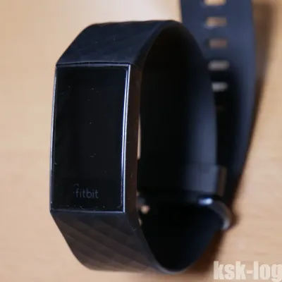 Fitbit Charge3は結局保護フィルムを付けないことにしました