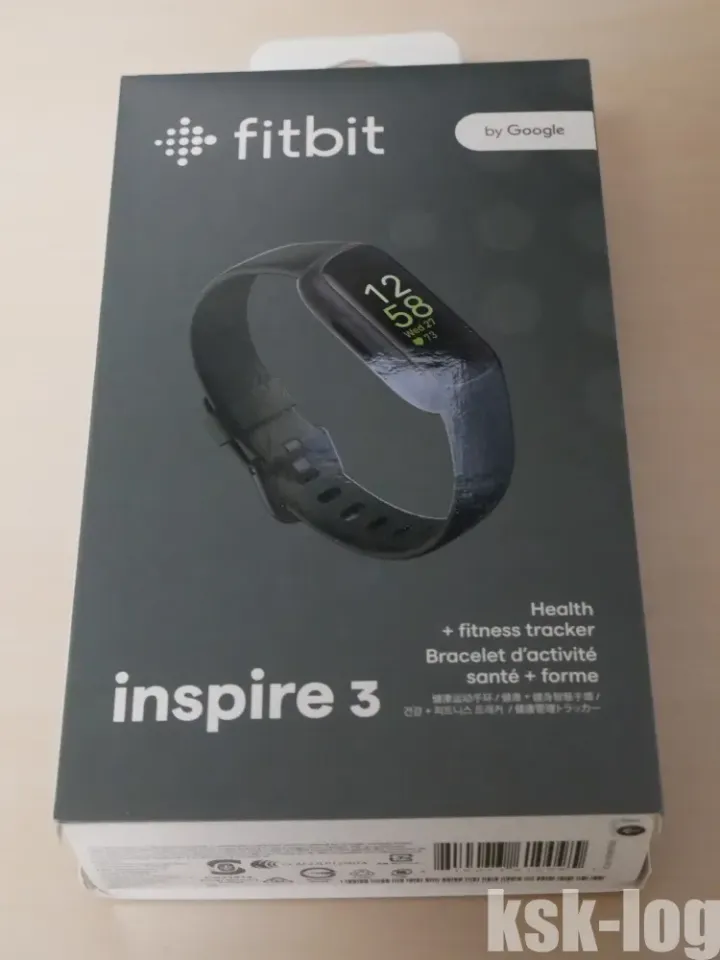 Fitbit Inspire3を購入してCharge3から乗り換えて2週間利用した感想のサムネイル