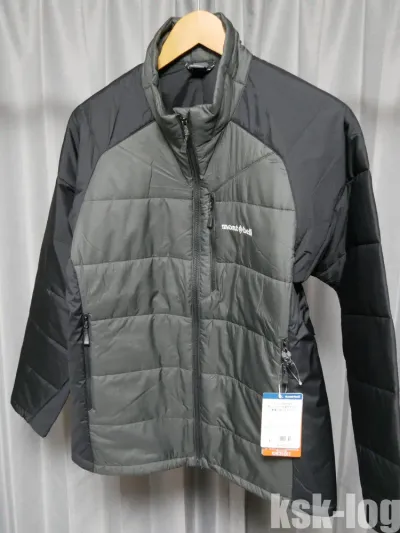 モンベルのU.L.サーマラップ ジャケットを普段着・スキー用ミドルウェアとして購入