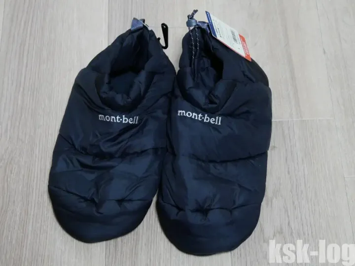 モンベル エクセロフトキャンプシューズを寒い屋内用ルームシューズとして購入のサムネイル
