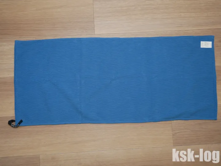 モンベルのクイックドライフェイスタオルを普段使い・旅行用のバスタオルとして買ってみたのサムネイル