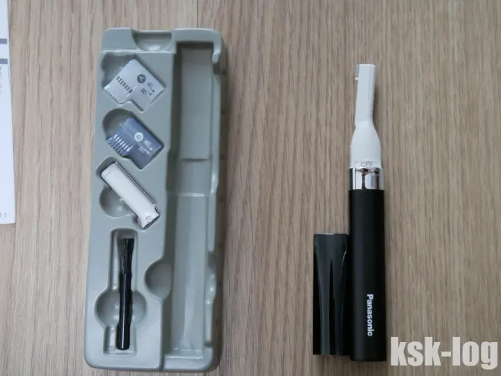 ひげ脱毛・眉カット用にPanasonic マユ＆フェイスシェーバー ER-GM30を購入したのサムネイル