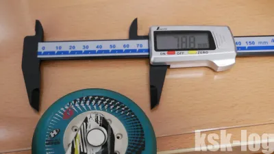 インラインスケート用のノギスにシンワ デジタルノギスカーボン 150mm 19979を購入