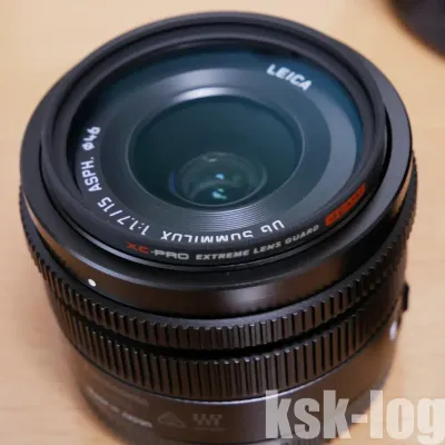 LEICA DG SUMMILUX 15mm/F1.7 ASPH.を初の単焦点レンズに購入