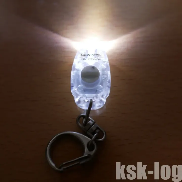 GENTOS SK-8G LEDキーライトは普段の携帯に便利そうですのサムネイル