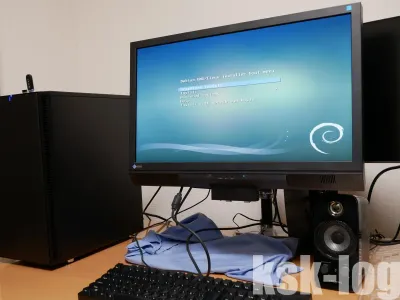 ディープラーニング用PCにDebian 9.3のインストール (Linux自作PC 6)